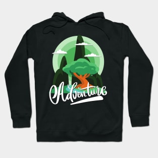 Adventure is my therapy Adventure Explore the world travel lover summer spring Hoodie